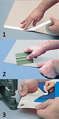 1″ x 164Ft Double Sided Fabric Tape Adhesive Fabric Bonding Tape for Curtains