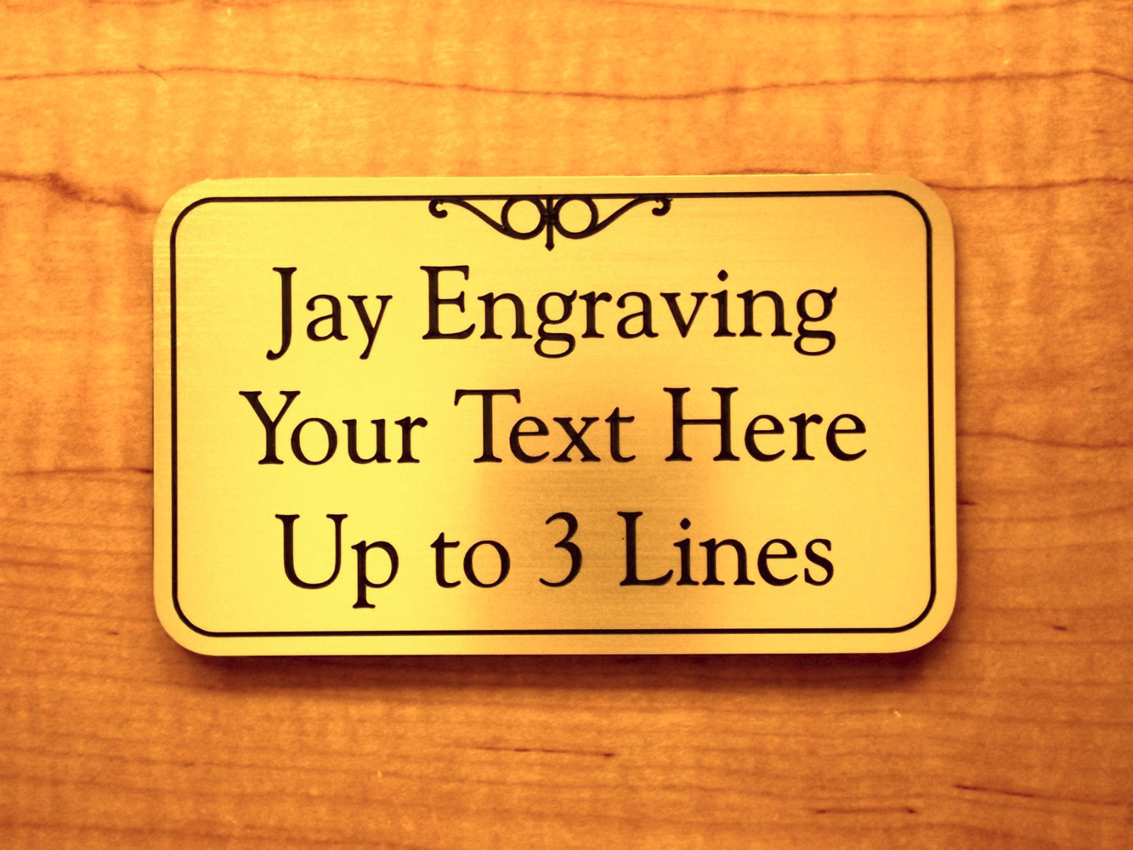 Custom Engraved 3″x5″ Office Suite Wall or Door Sign  Plaque Plate Placard