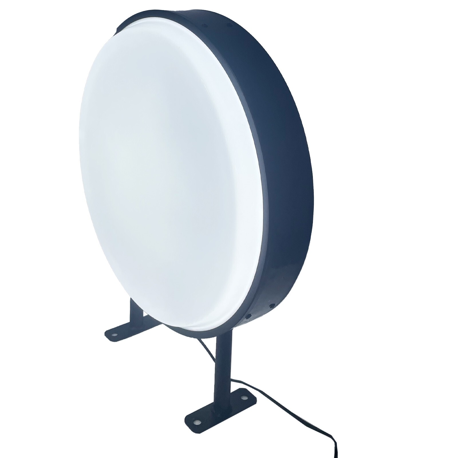 US Stock 20″ Round LED Light Box/Circular Projecting Lightbox/Signs Blank