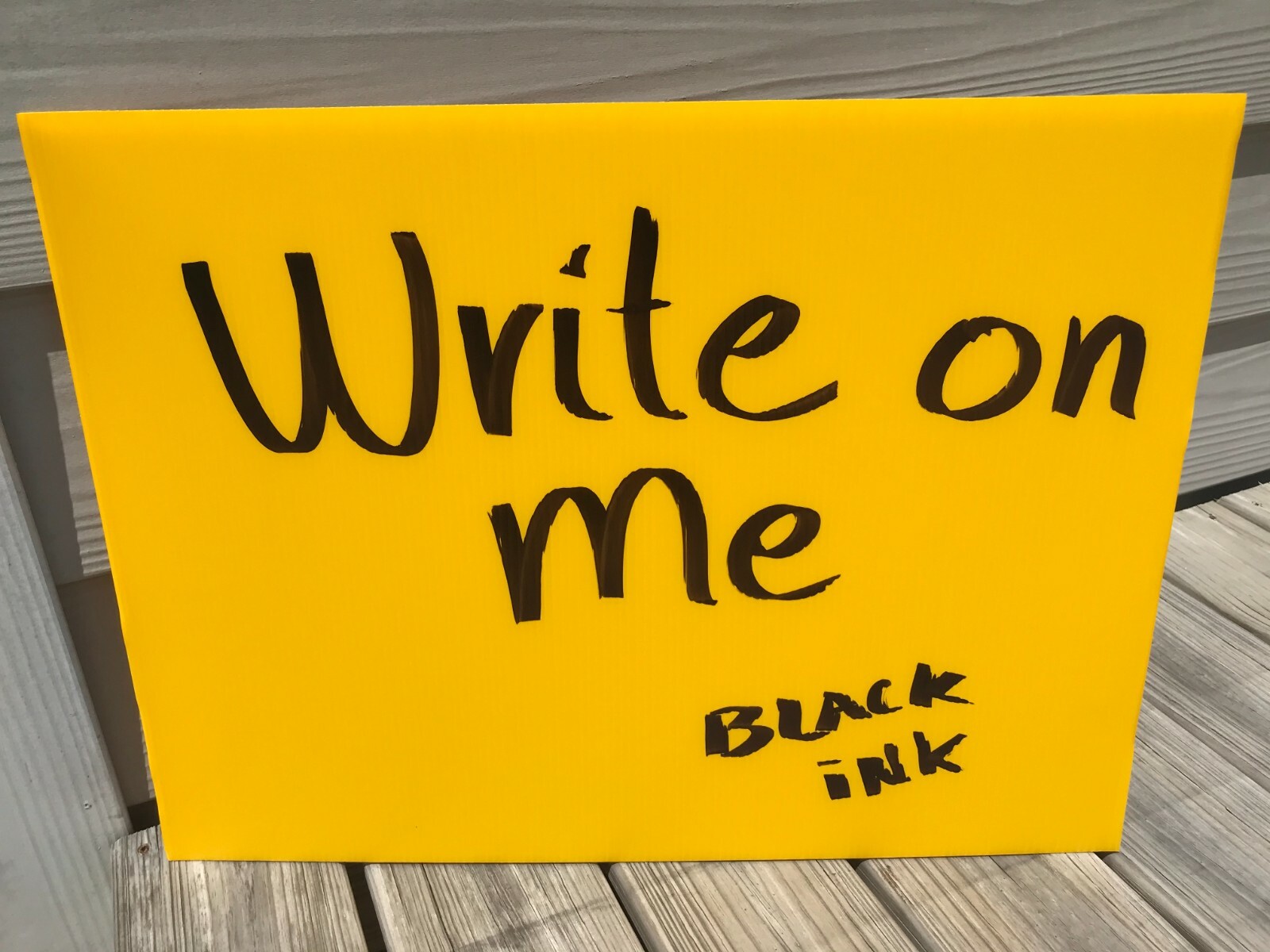 Pack of 50 Signs (Yellow) 18″ x 24″ x 4 mm Corrugated Plastic Signs, 50 Pieces
