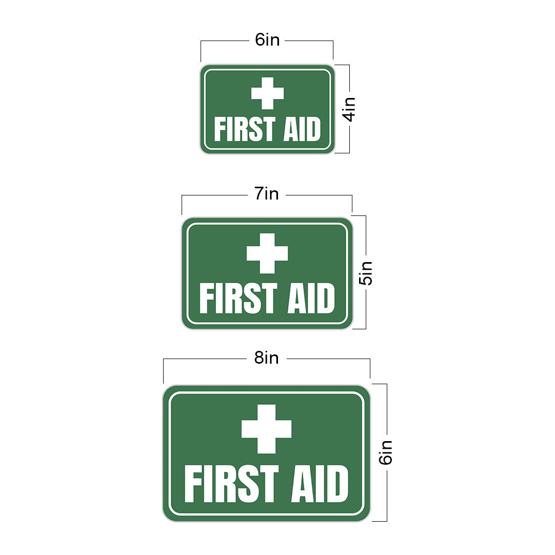 Classic Framed Plus First Aid Wall or Door Sign | Workplace Health and Safety