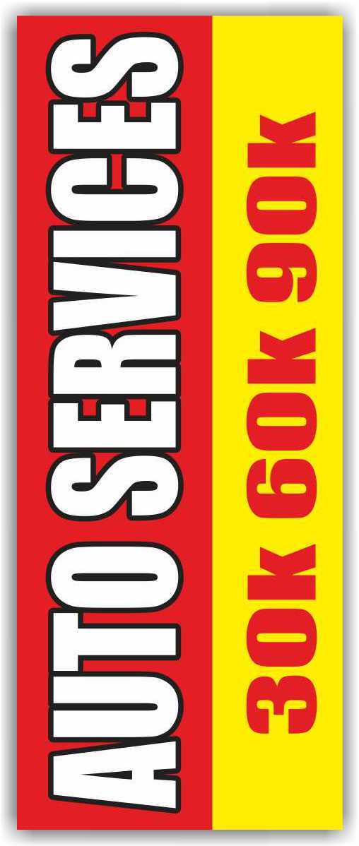 AUTO SERVICES Advertising Banner Vinyl Mesh Sign repair car mechanic garage fix