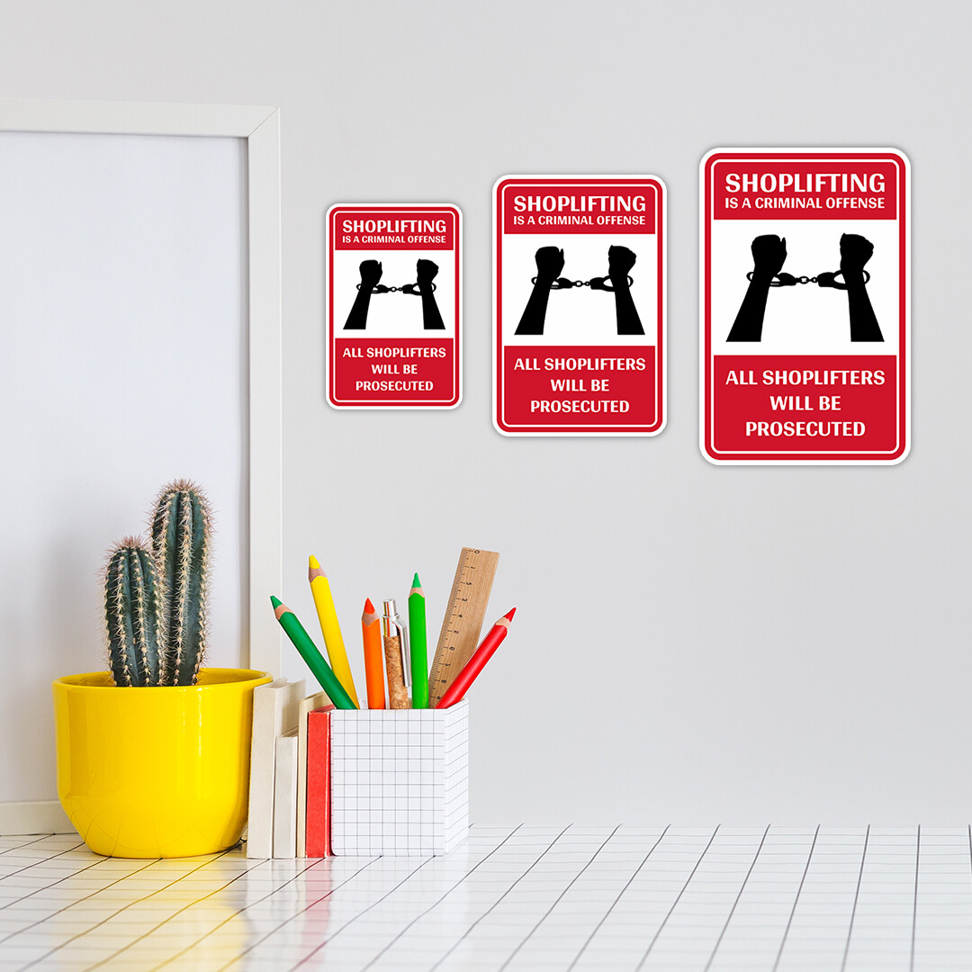 Portrait Round Plus Shoplifting Is A Criminal Offense All Shoplifters Will…