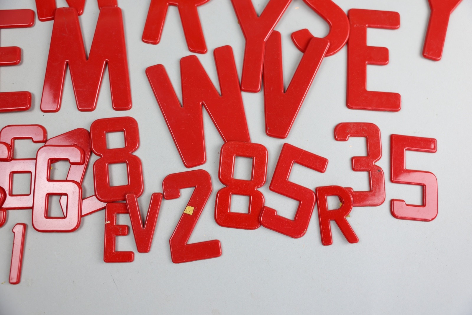 Marquee Sign Letters plastic Numbers Menu Board Advertising Store Display VTG