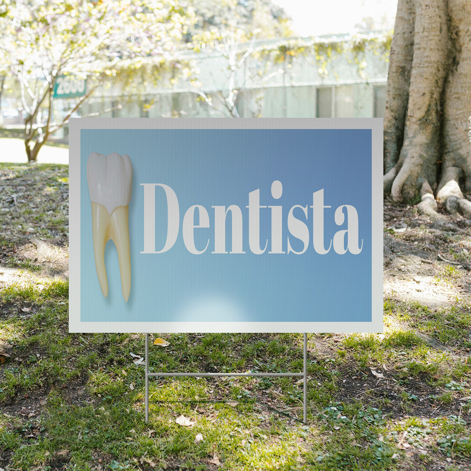 Dentista Yard Sign Spanish Dental Services, Clinics, Family Care