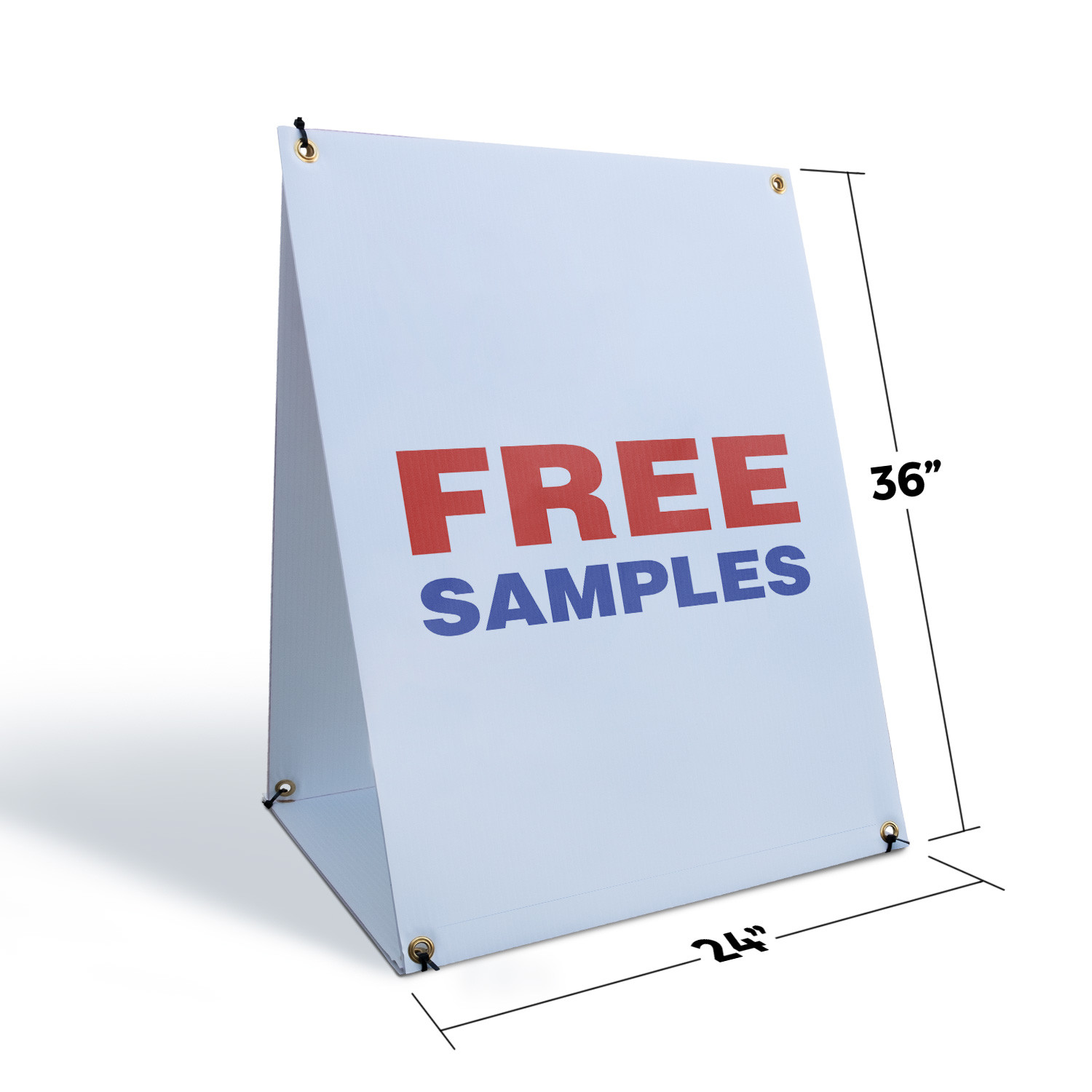Free Samples A-Frame Sidewalk Sign Retail Promotions Customer Incentives Buy