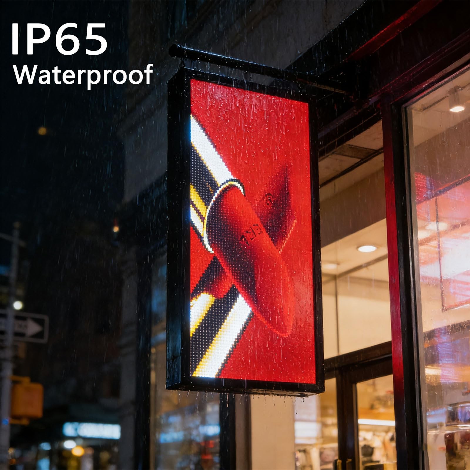 Led Signs Scrolling Programmable, Digital Display Screen Outdoor Waterproof