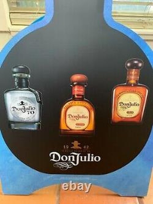 NEW Don Julio Tequila Sidewalk Chalkboard A-Frame Sandwich Board Magnetic