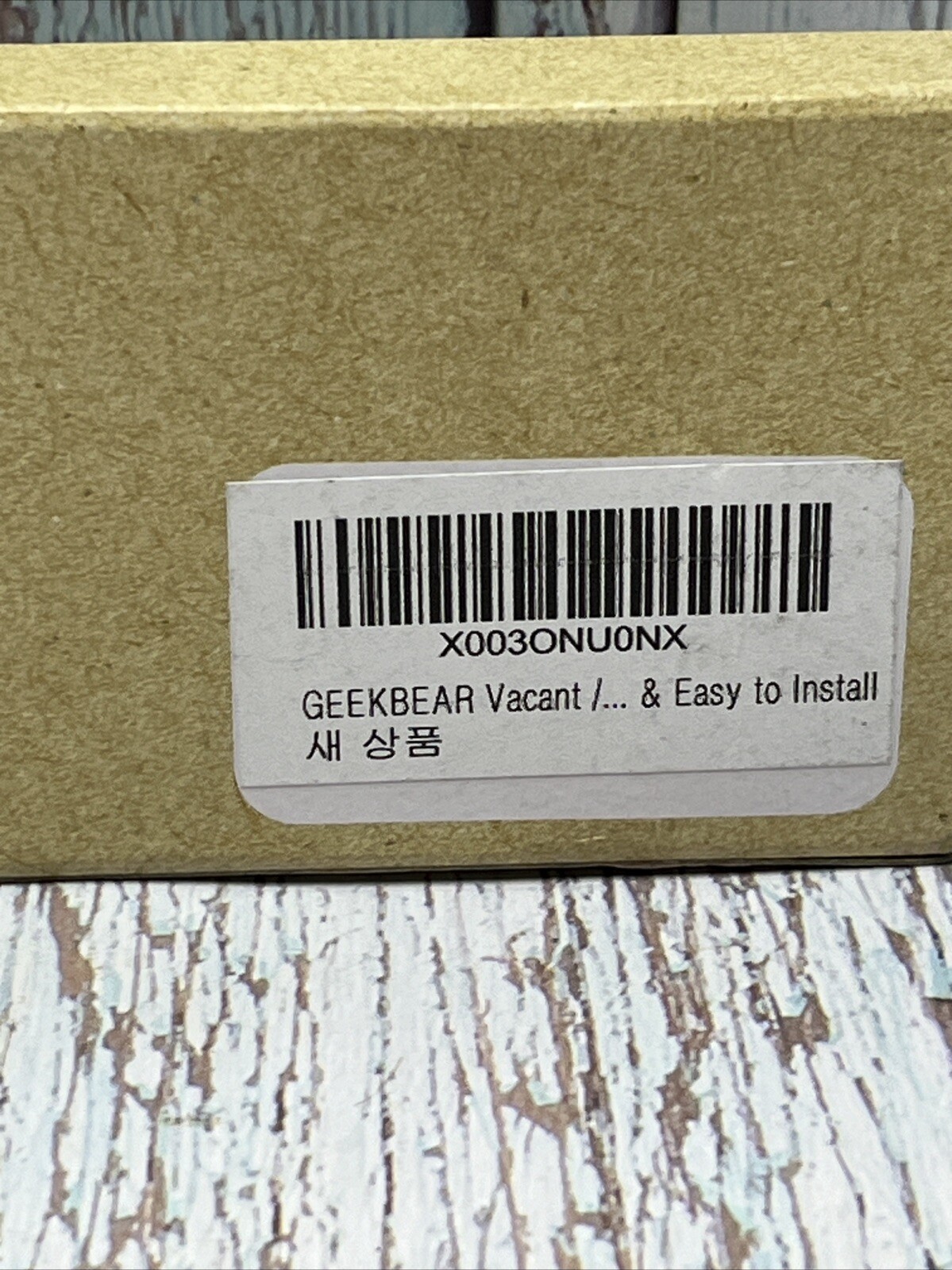 Vacant/Meeting in Progress Slider Sign Gray – Made with Premium MDF Wood.NIB