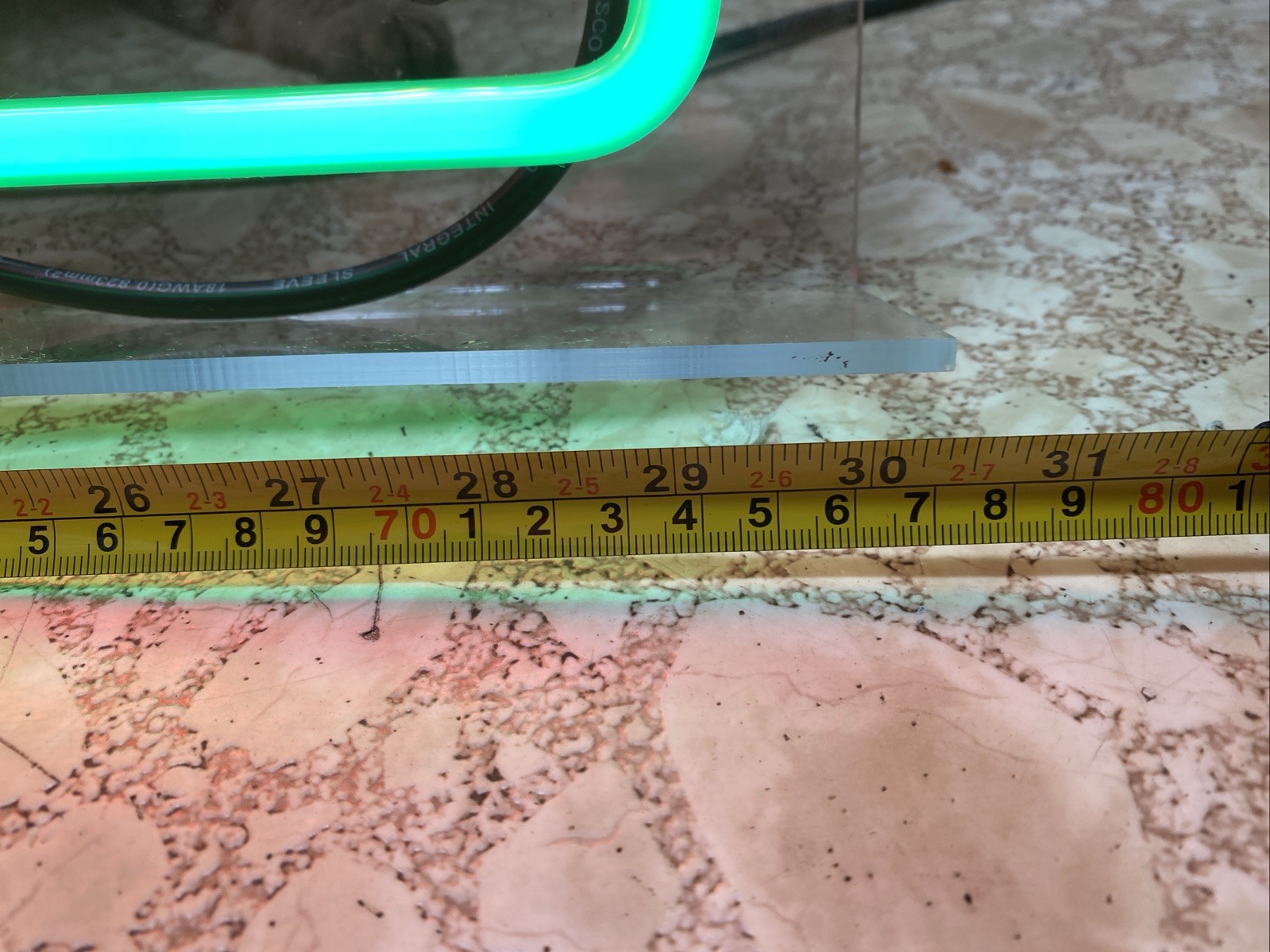 30 X 14” Neon Lit Dine In Sign