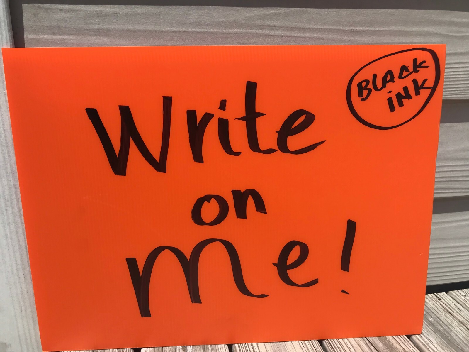 100 Blank Signs Orange 18” X 24” x4 mm corrugated plastic panel , 100 pieces