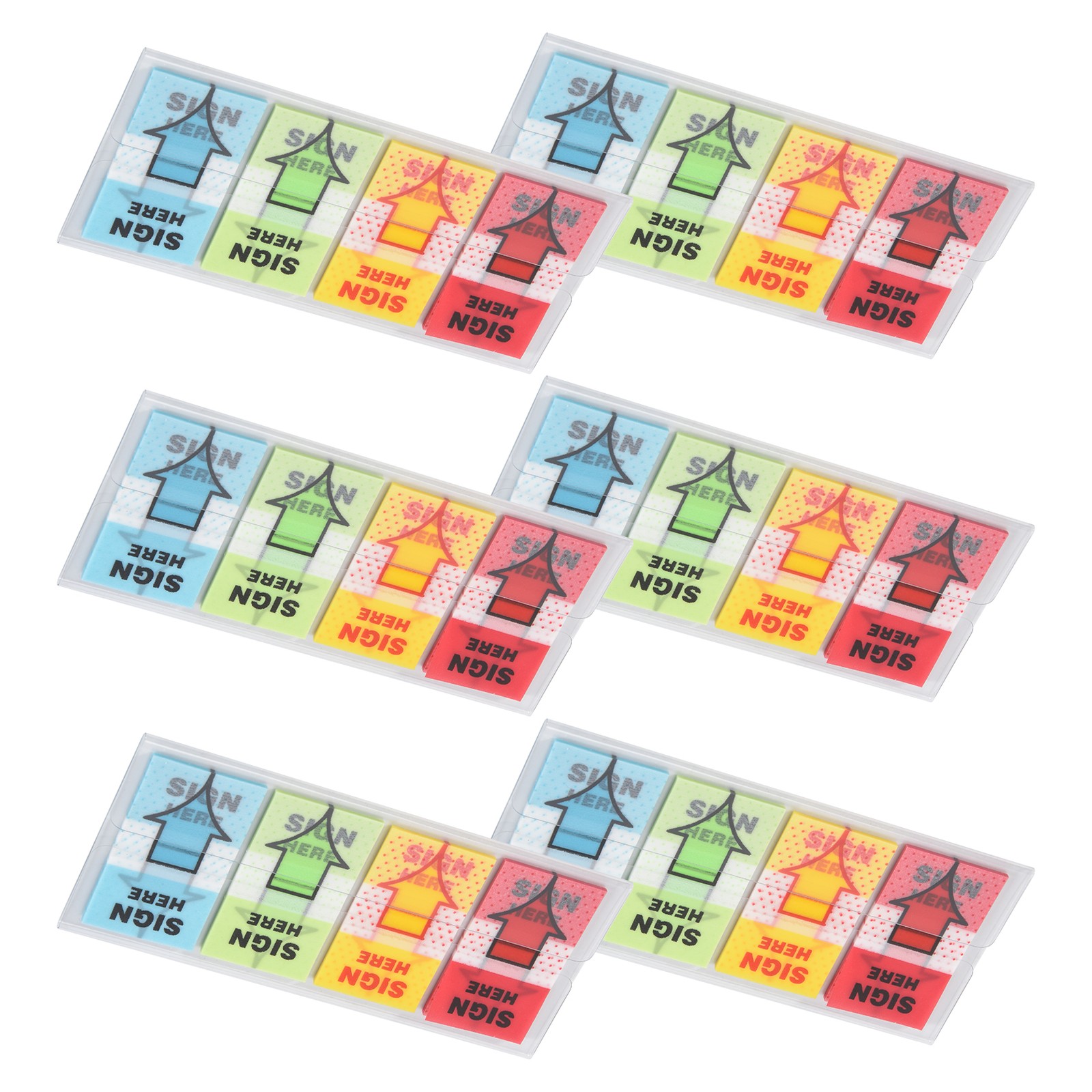 500pcs Sign Here Stickers,Labels Stickers Adhesive Sign Here Tabs Sign Post7799