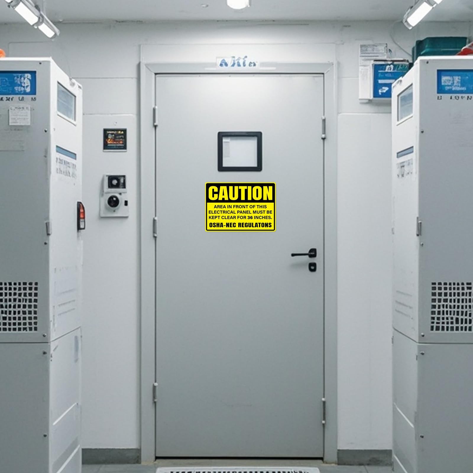 10 Pack Caution Area In Front Of This Electrical Panel Must Be Kept Clear For…
