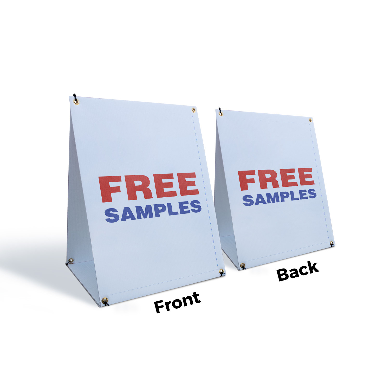 Free Samples A-Frame Sidewalk Sign Retail Promotions Customer Incentives Buy