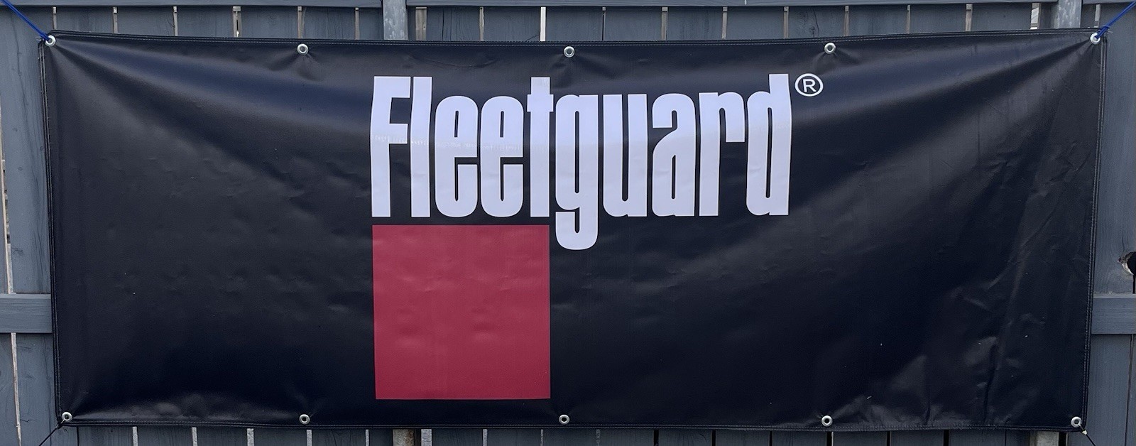 Fleetguard Filters Promotional Shop Banner Vinyl 8’x3’