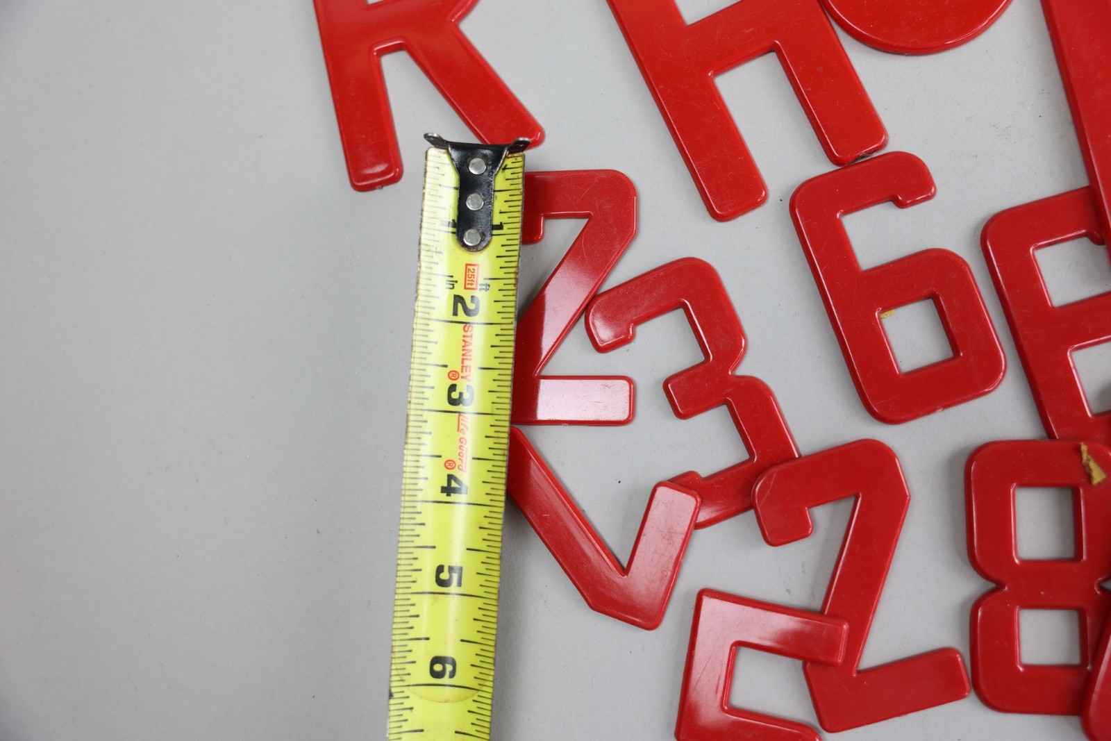 Marquee Sign Letters plastic Numbers Menu Board Advertising Store Display VTG