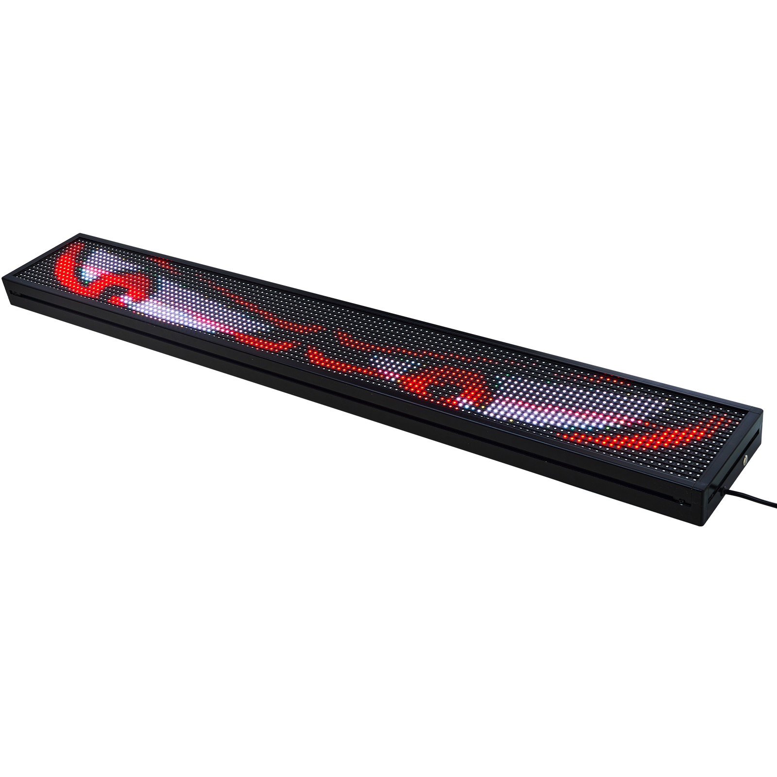 52×8 in Programmable LED Sign Digital Scrolling Display Board P10 Full-color