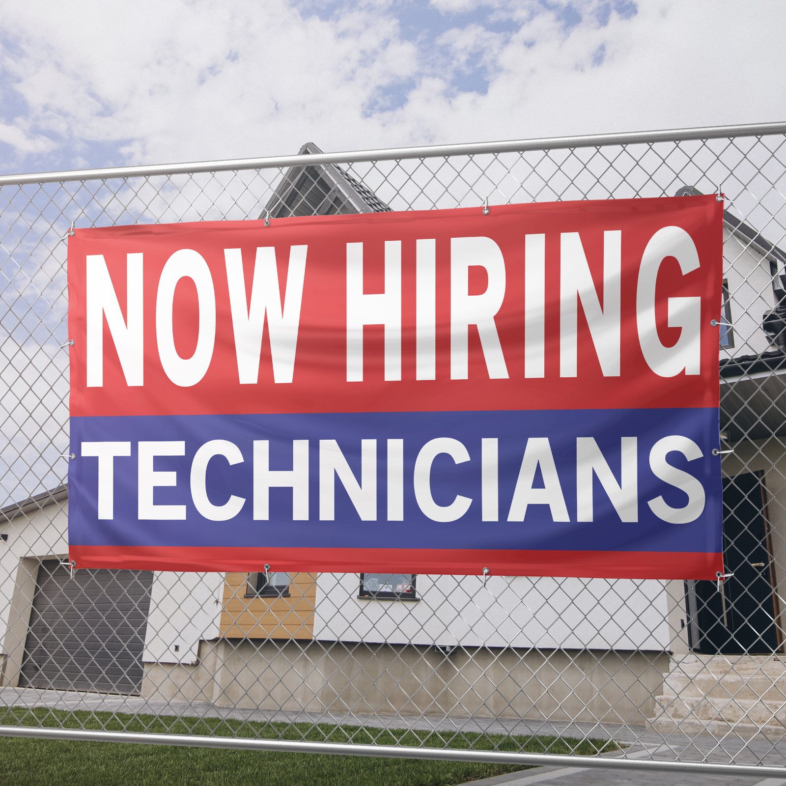 Now Hiring Technicians 13 oz Heavy Duty Vinyl Banner Technician Jobs Available
