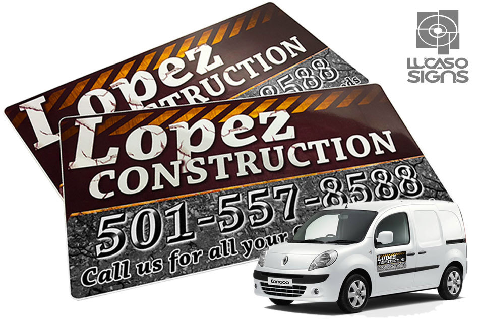Car Magnets with Custom Graphics Door Signs Outdoor Pair Set 24″ X 12″ each