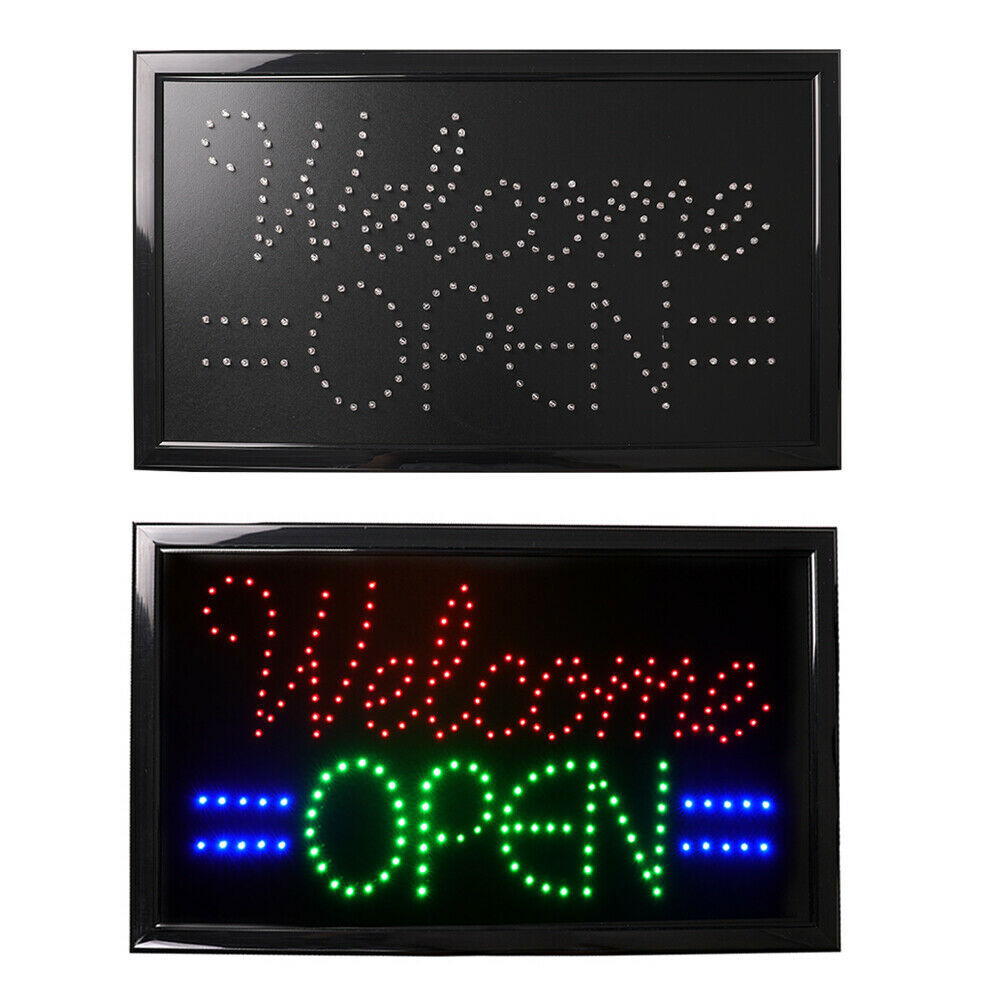 19″ x 10″ LED Neon Ultra Bright Light Business Display for Restaurant Store Shop