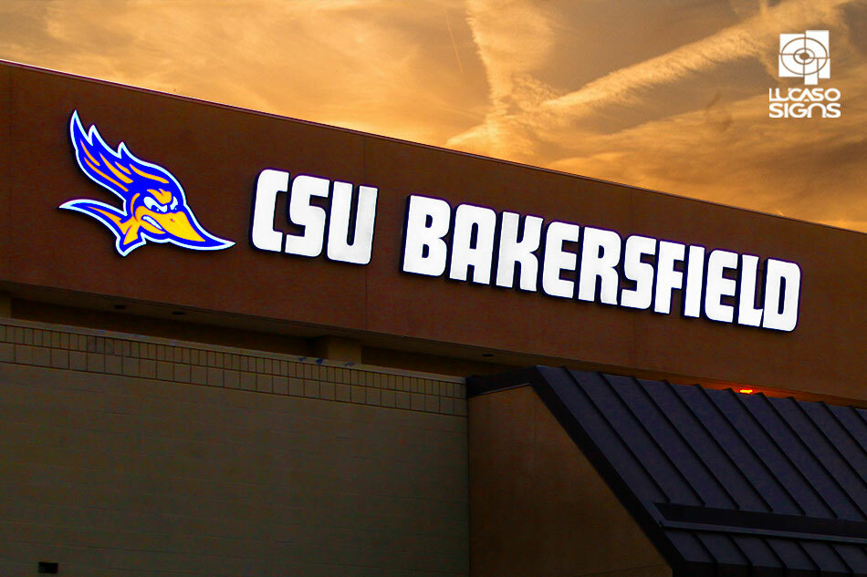 Custom LED Business Signs Channel Letters – LED Signs Regular Front Translucent
