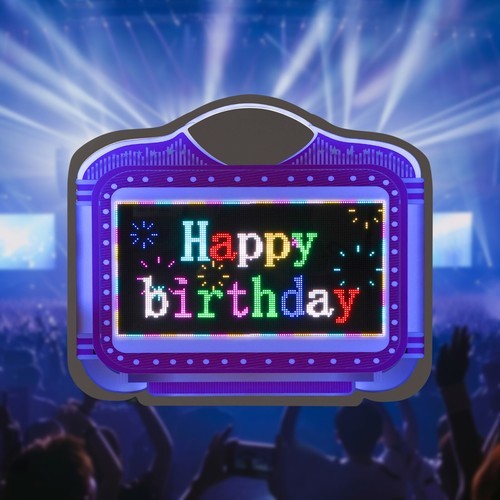 LED Programmable Letter Presenter Display Sign For Birthday Wedding Displayer
