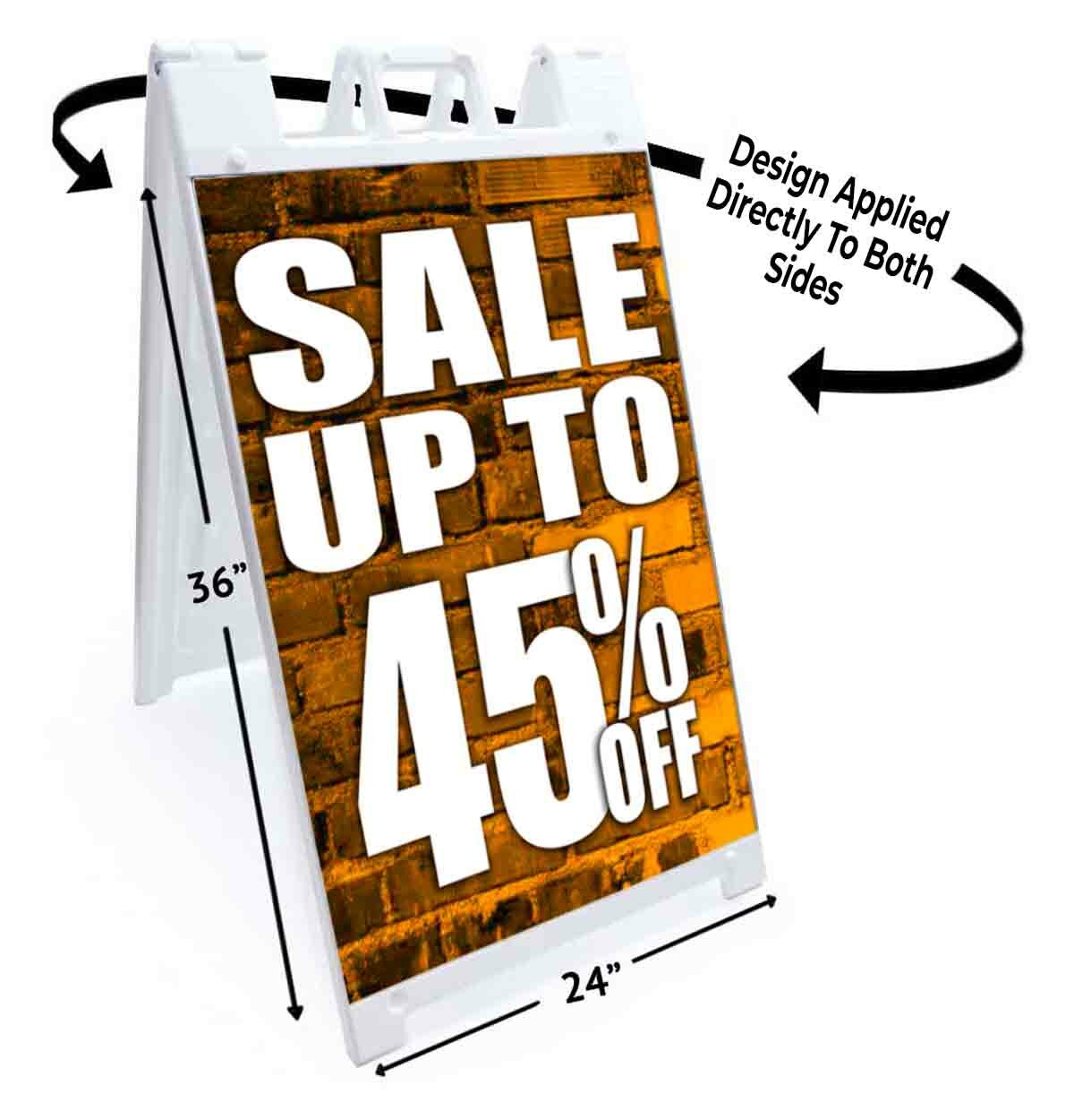 Sale Up To 45% Off Signicade 24×36 A Frame Sidewalk Sign Double Sided