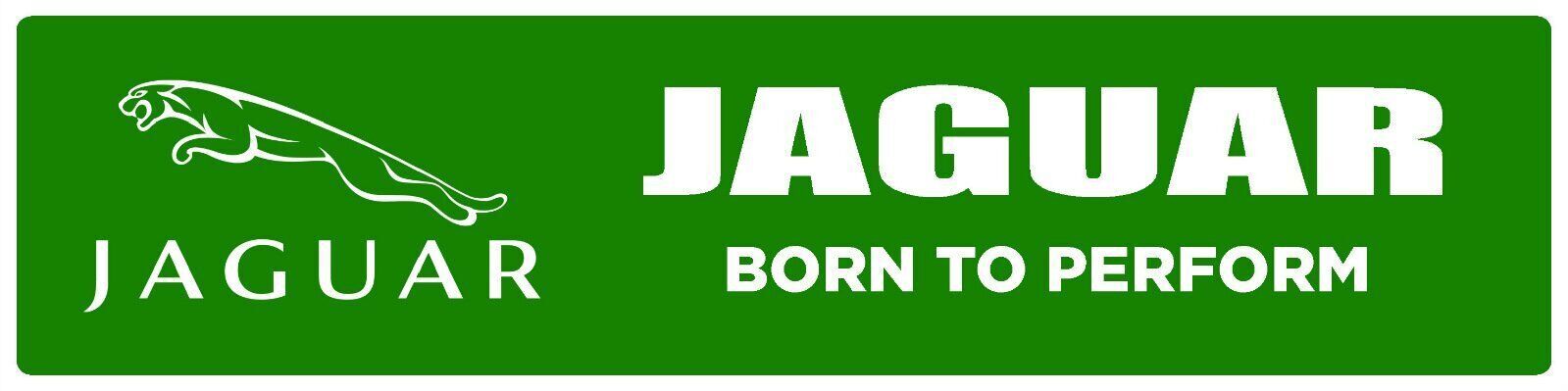Jaguar | Branded Premium Decorative Display Sign | 6″h x 24″w