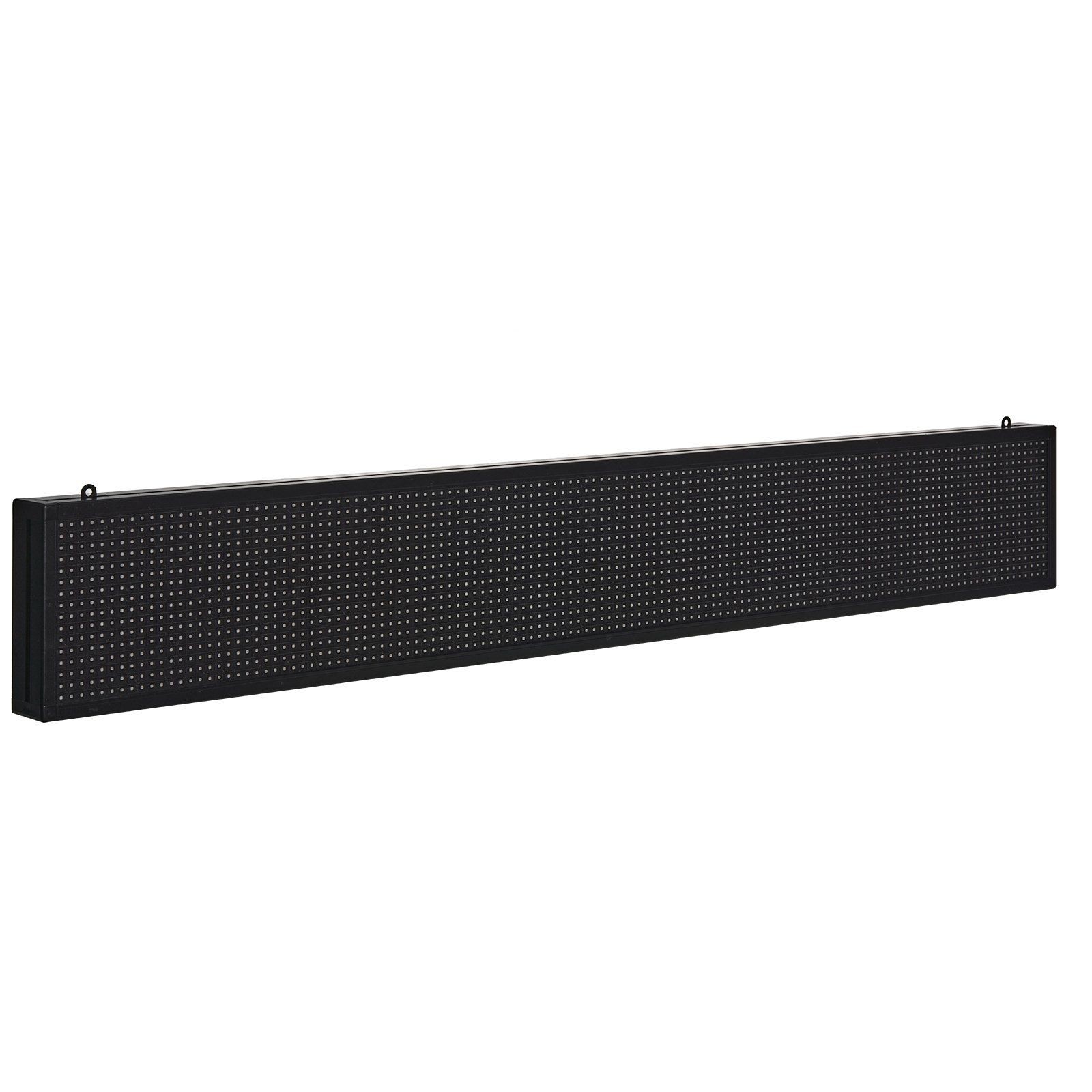P10 Full-color Programmable LED Sign 52x8in Digital Scrolling Message Board