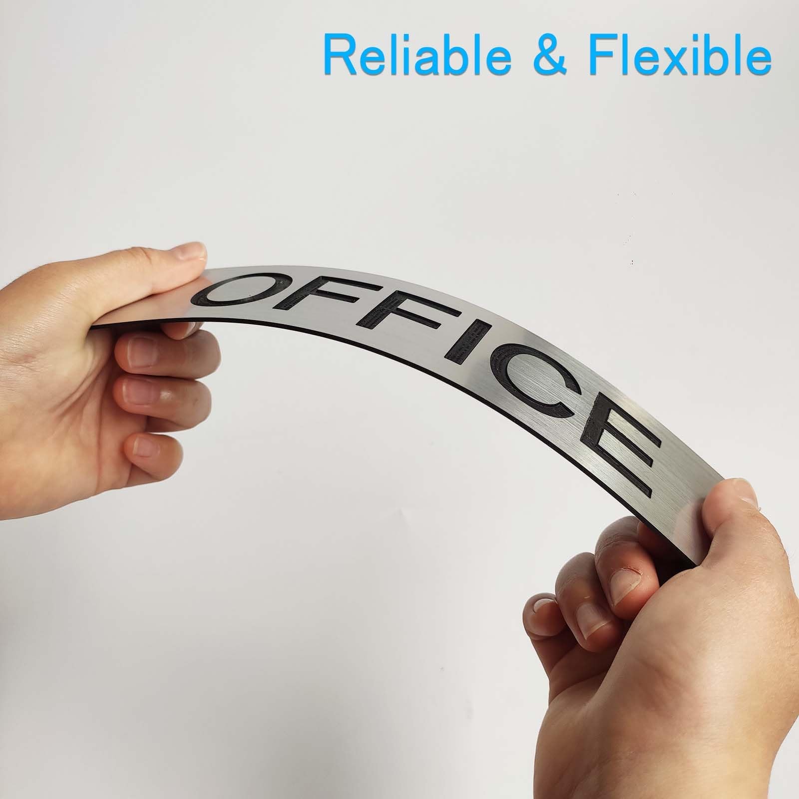 Office Sign, Plastic Plate Sign for Business Room, Easy Installation Door or …