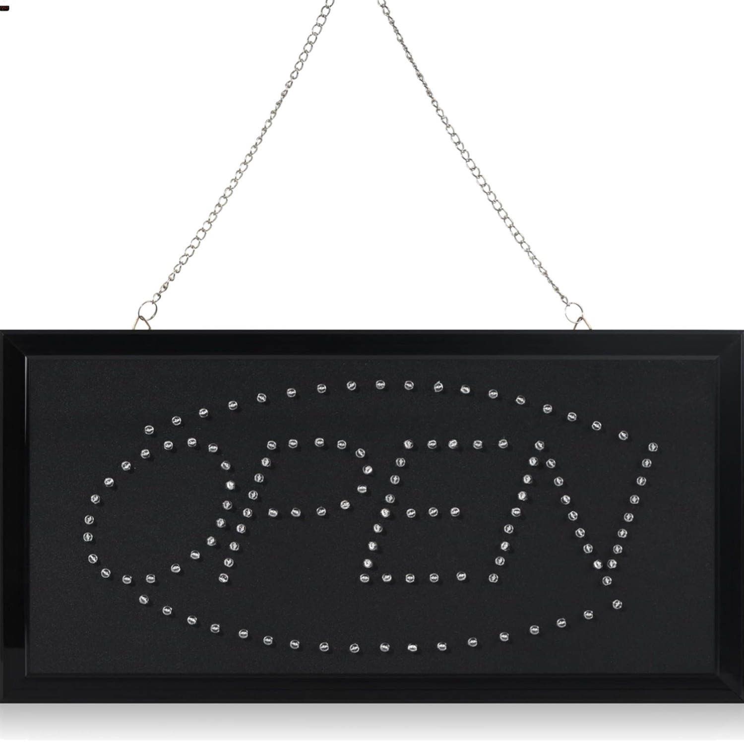 LED Neon Open Sign with Animation – 19×10 Inch Bright Light Up Window Sign fo…