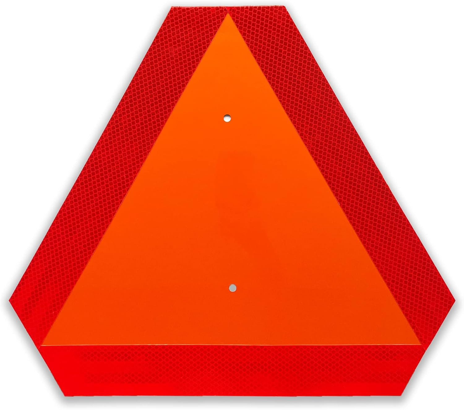 Slow Moving Vehicle Triangle Sign, Plastic Farm Triangle Safety Signs, SMV Sign,