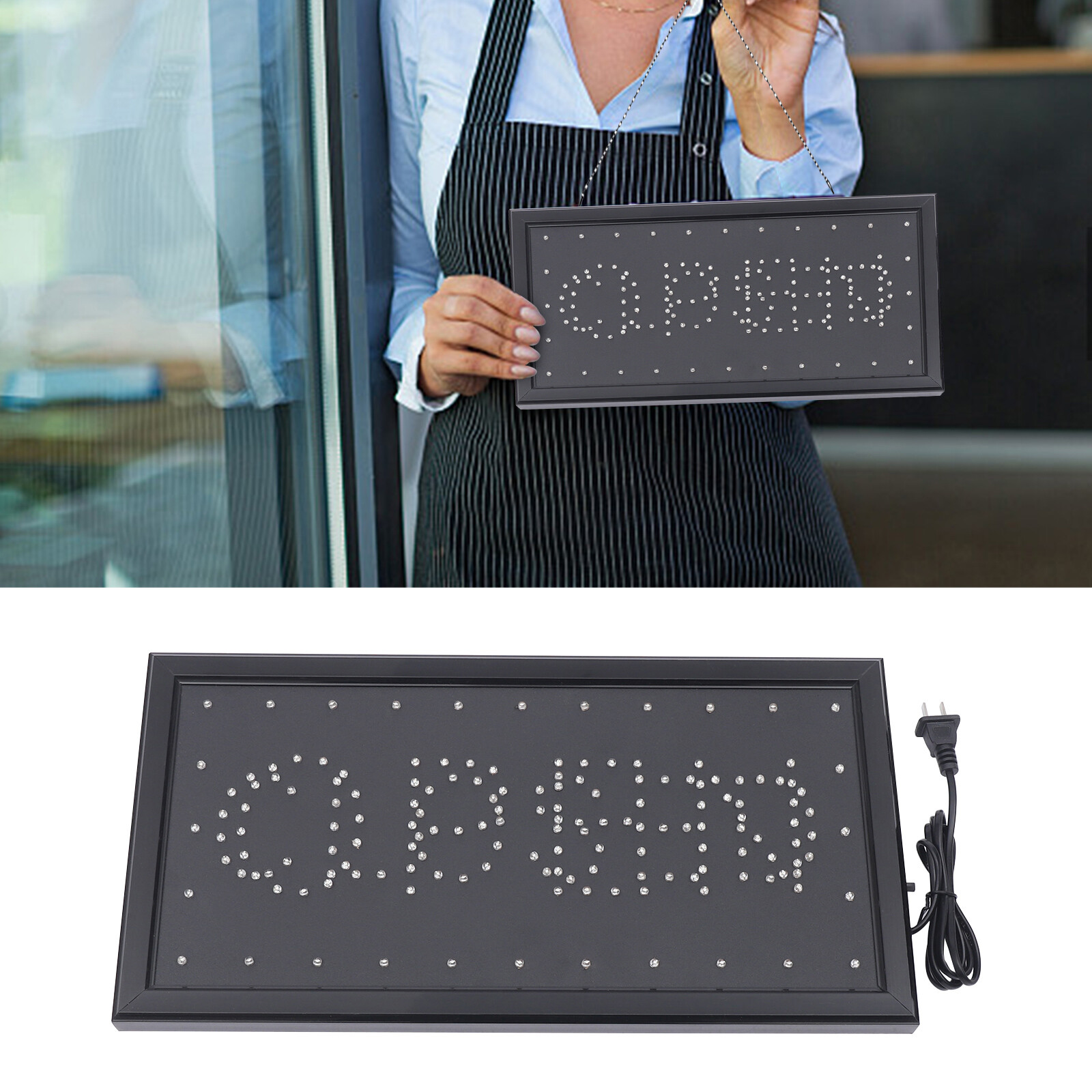 Neon Open Closed Sign Neon Light Led 2in1 Open Closed Sign Ad Sign Outdoor