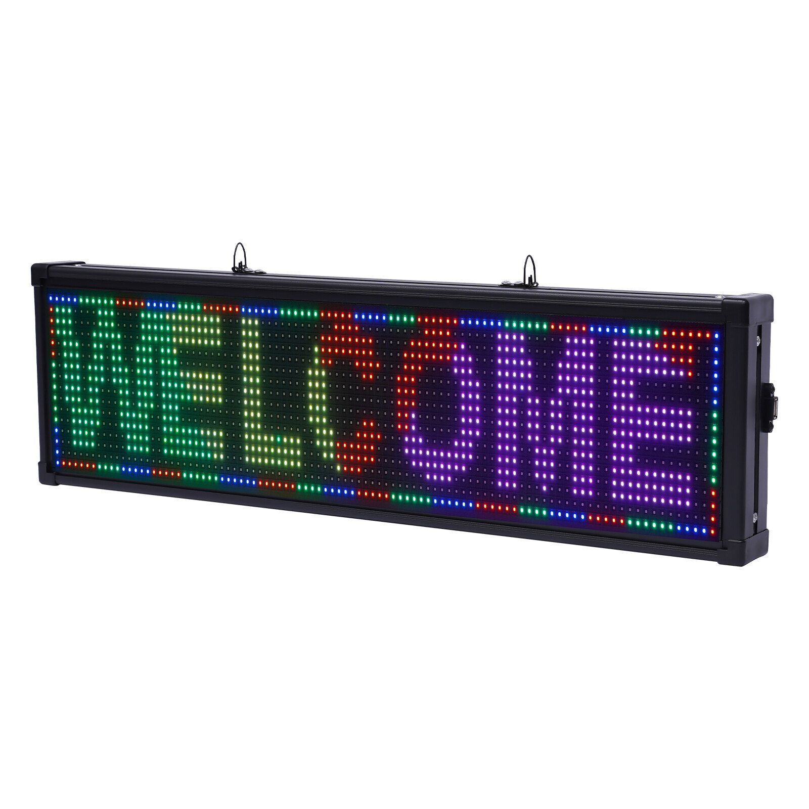 26″x8″ LED Advertising Sign Programmable Scrolling Display Board Full Color