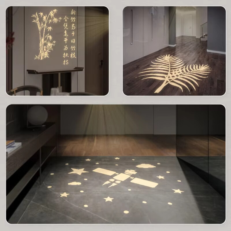 8W Custom Corridor Ceiling Light Downlight Entry Light LED Logo Gobo Projector