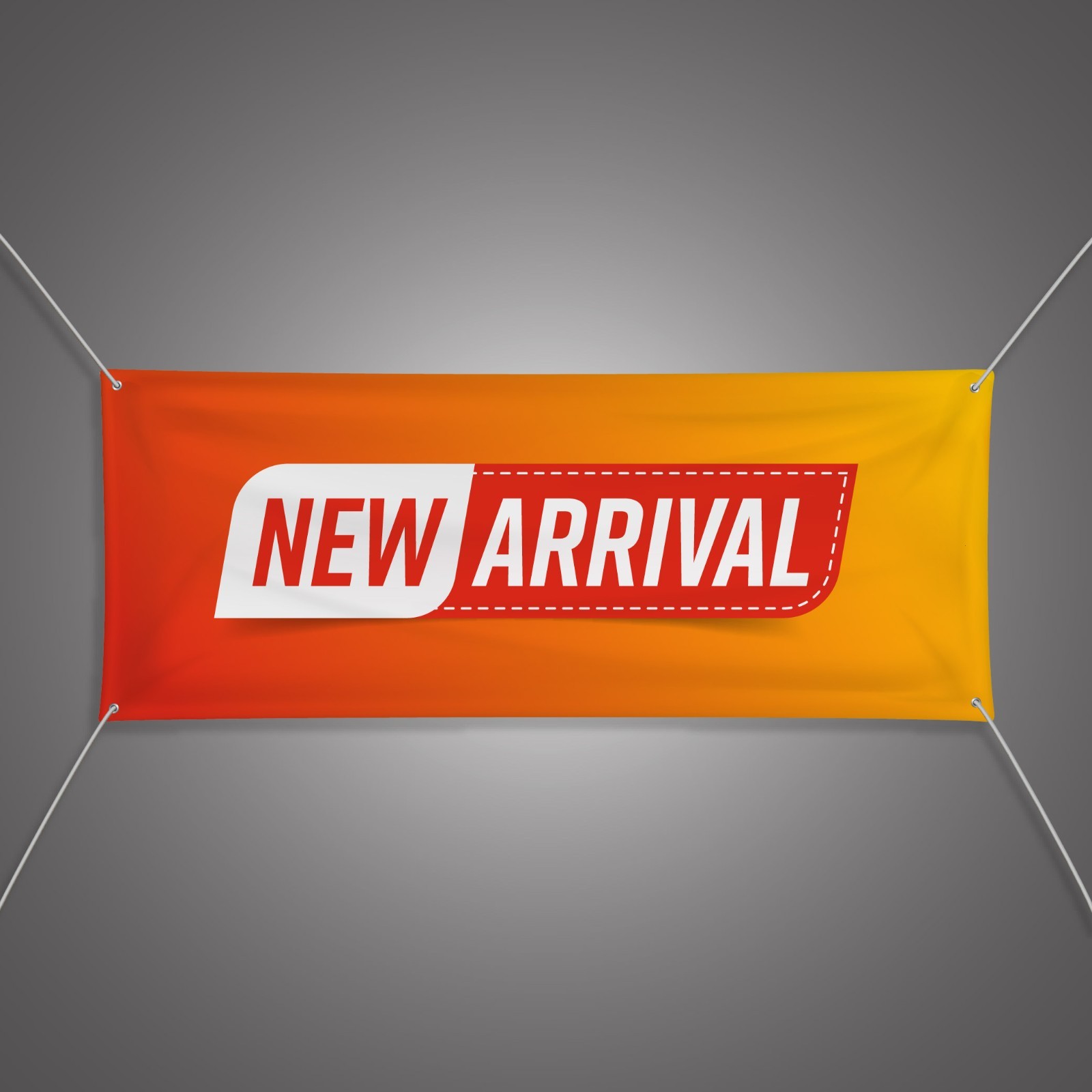 New Arrival Banner 13oz Vinyl | Ready-Made Indoor Outdoor Business Sign